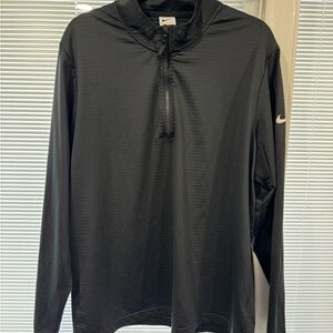 Nike Dri-FIT Black Half-Zip Top